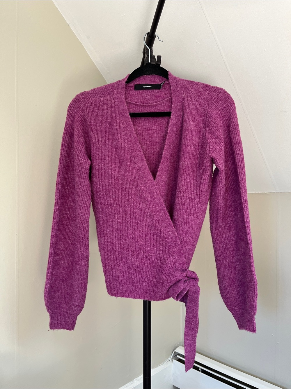 Ballet wrap sweater